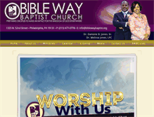 Tablet Screenshot of biblewaybaptist.org